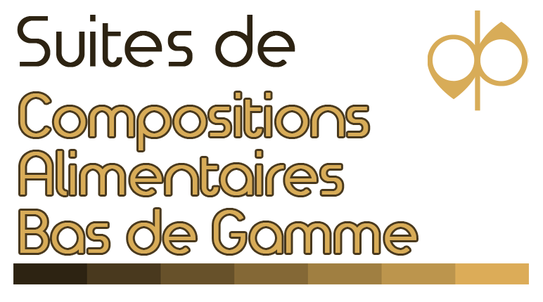 Suites de Compositions Alimentaires Bas de Gamme