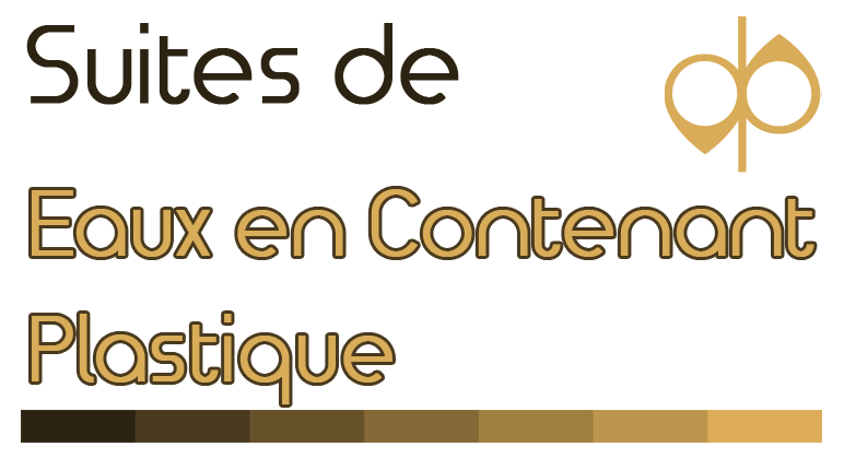 Suite de Eaux en Contenant Plastique