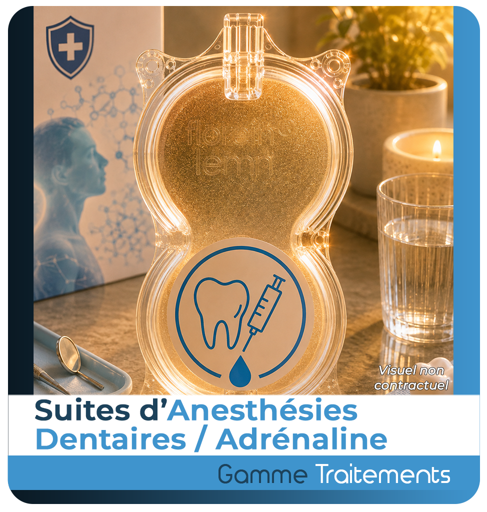Florein® suites d'Anesthésies Dentaires / Adrénaline